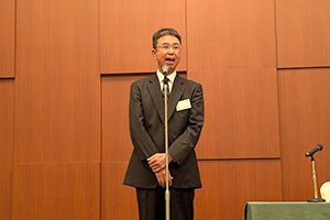 亀谷卓朗学校長の挨拶