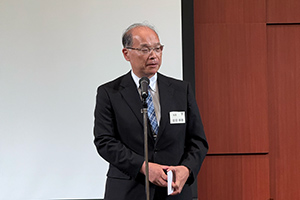 金田幸徳学校長の挨拶