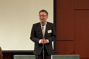 村椿晃魚津市長の挨拶