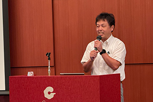 宇出津和仁氏の講演のアップ