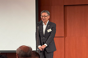 村椿晃魚津市長の祝辞