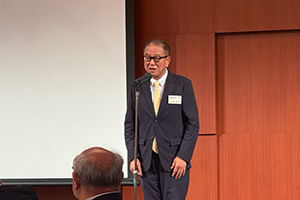 上田英俊衆議院議員の祝辞