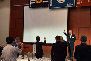 東京魚高会　舛方充氏の乾杯